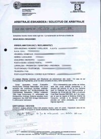 Solicitud Arbitraje 1